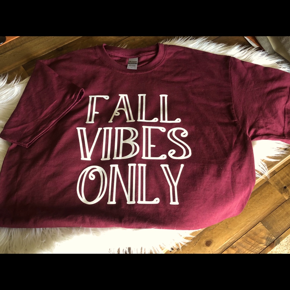Fall vibes only tshirt